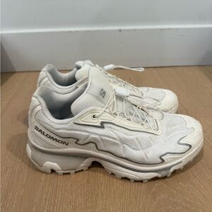 Salomon White Athletic Shoes